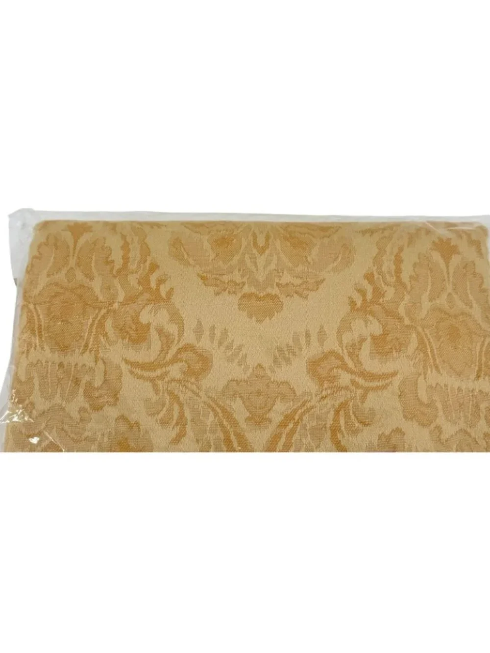 Holiday Time Elegant Gold Tablecloth 60